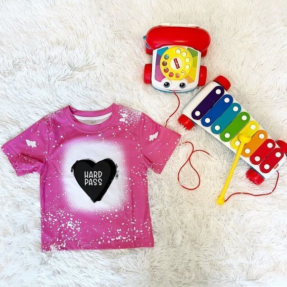 Hard pass Hand crafted Kids Graphic Tee - Picture 1 of 4
